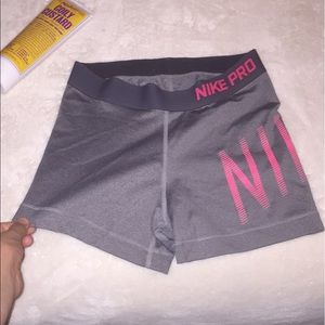 nike pro dri-fit training shorts